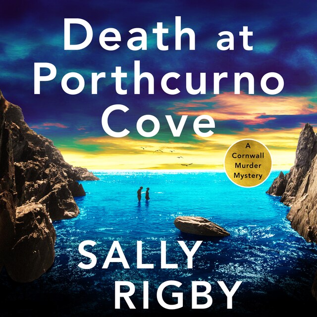 Book cover for Death at Porthcurno Cove