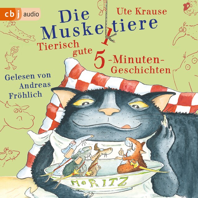 Buchcover für Die Muskeltiere – Tierisch gute 5-Minuten-Geschichten