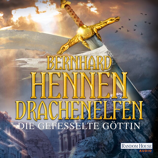 Buchcover für Drachenelfen. Die gefesselte Göttin