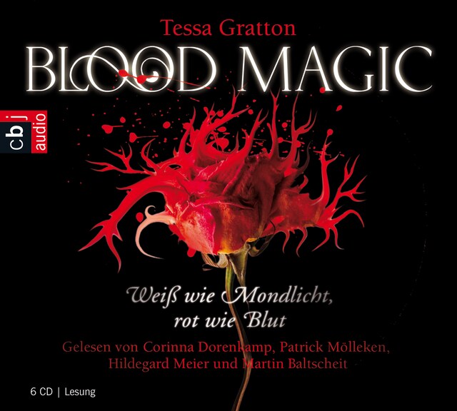 Buchcover für Blood Magic - Weiß wie Mondlicht, rot wie Blut