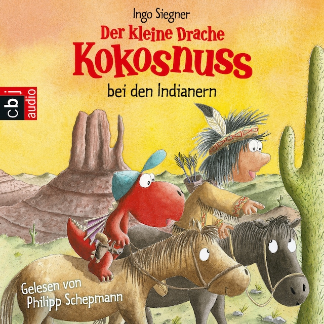 Buchcover für Der kleine Drache Kokosnuss bei den Indianern