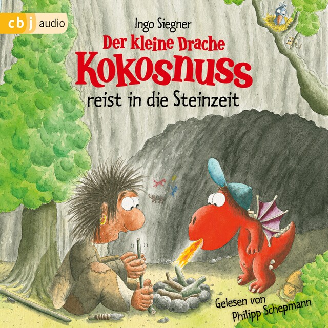 Buchcover für Der kleine Drache Kokosnuss reist in die Steinzeit