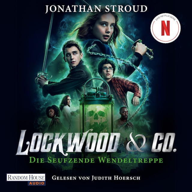 Couverture de livre pour Lockwood & Co - Die seufzende Wendeltreppe