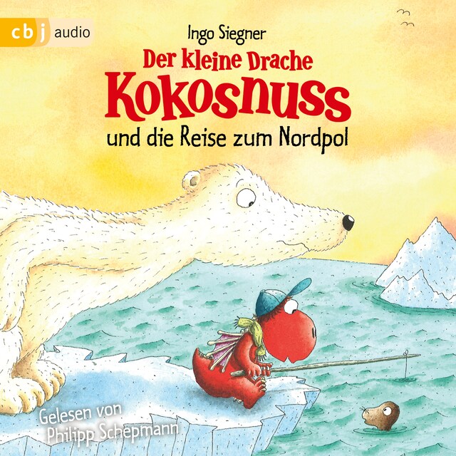 Buchcover für Der kleine Drache Kokosnuss und die Reise zum Nordpol