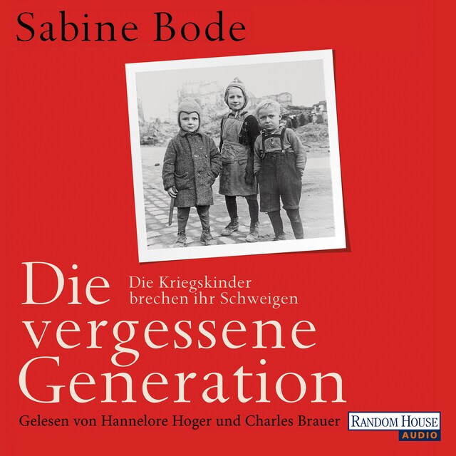 Buchcover für Die vergessene Generation