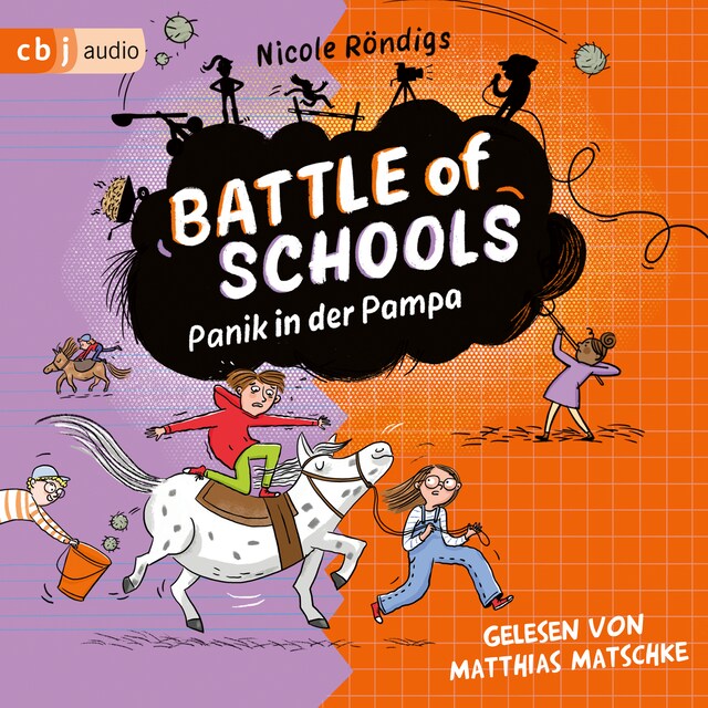 Buchcover für Battle of Schools – Panik in der Pampa