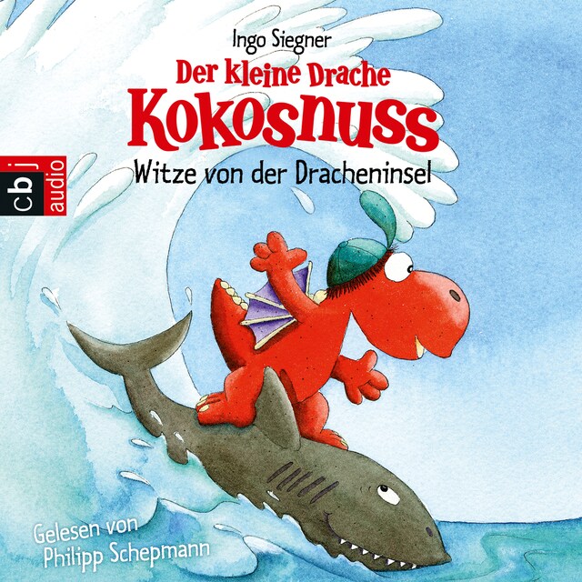 Buchcover für Der kleine Drache Kokosnuss - Witze von der Dracheninsel