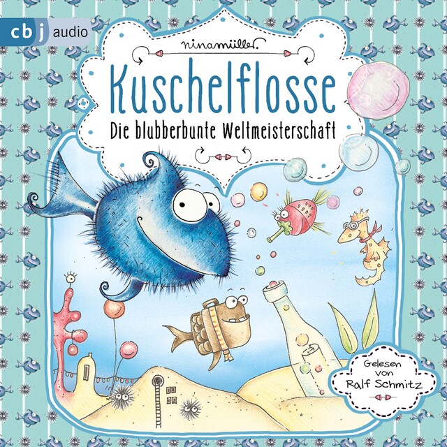 Buchcover für Kuschelflosse - Die blubberbunte Weltmeisterschaft