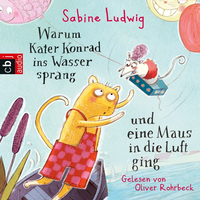 Buchcover für Warum Kater Konrad ins Wasser sprang und eine Maus in die Luft ging