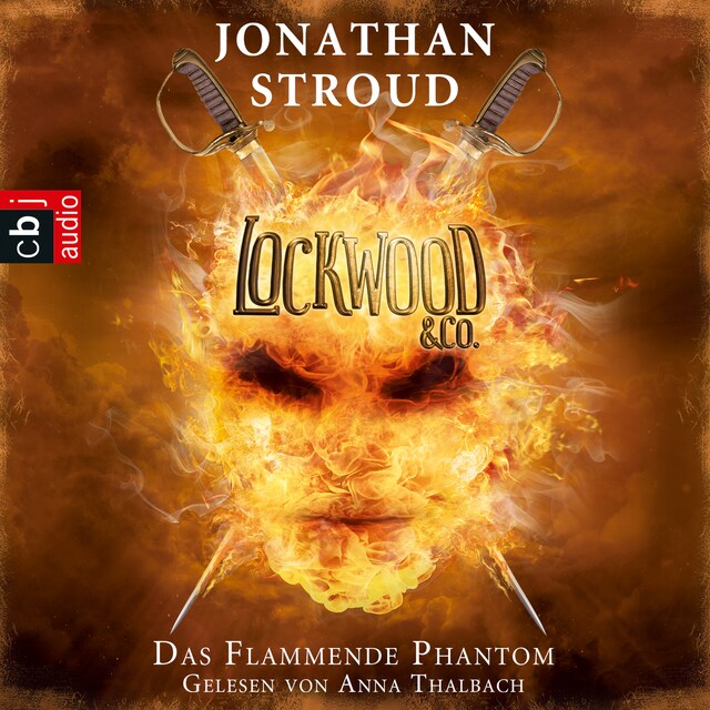 Couverture de livre pour Lockwood & Co. - Das Flammende Phantom