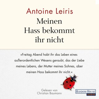 Meinen Hass bekommt ihr nicht als Hörbuch