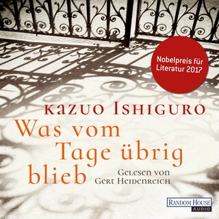 Was vom Tage übrig blieb als Hörbuch