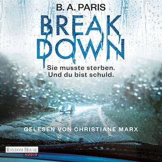 Breakdown - Sie musste sterben. Und du bist schuld als Hörbuch