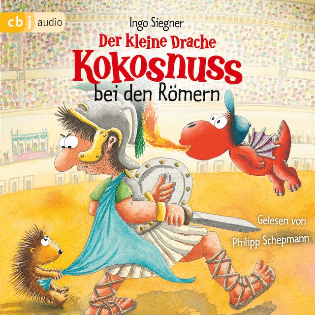 Buchcover für Der kleine Drache Kokosnuss bei den Römern