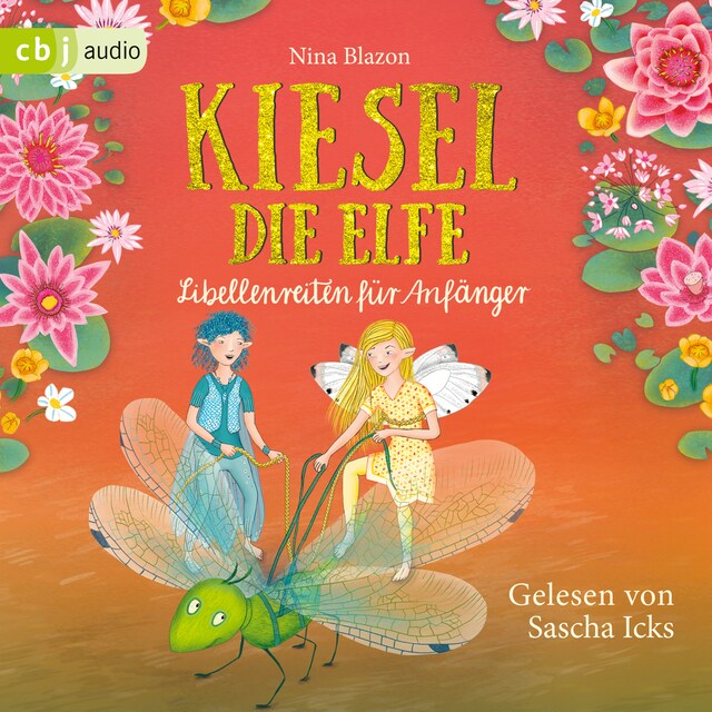 Buchcover für Kiesel, die Elfe - Libellenreiten für Anfänger