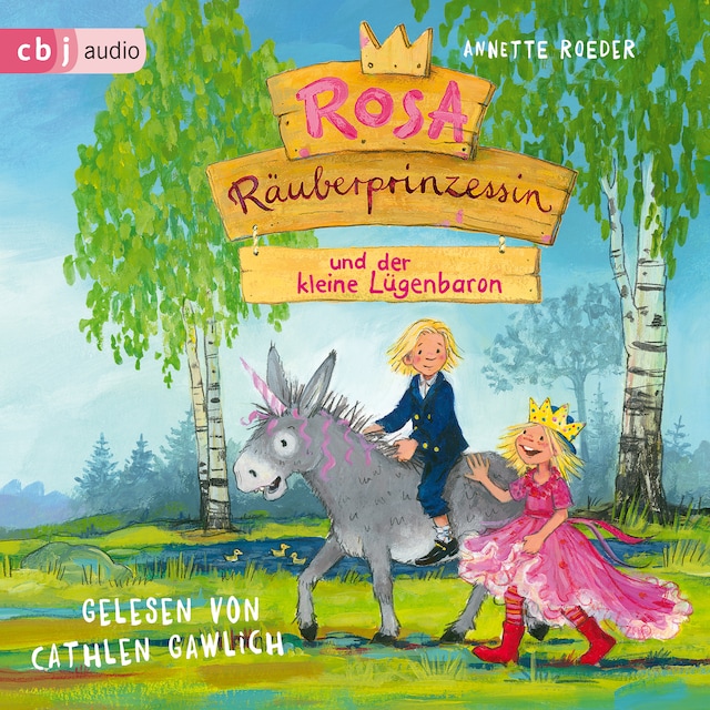 Buchcover für Rosa Räuberprinzessin und der kleine Lügenbaron