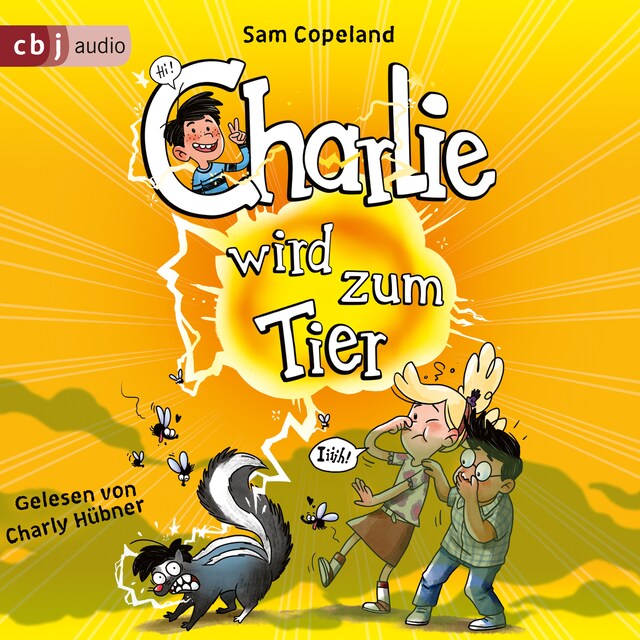 Buchcover für Charlie wird zum Tier