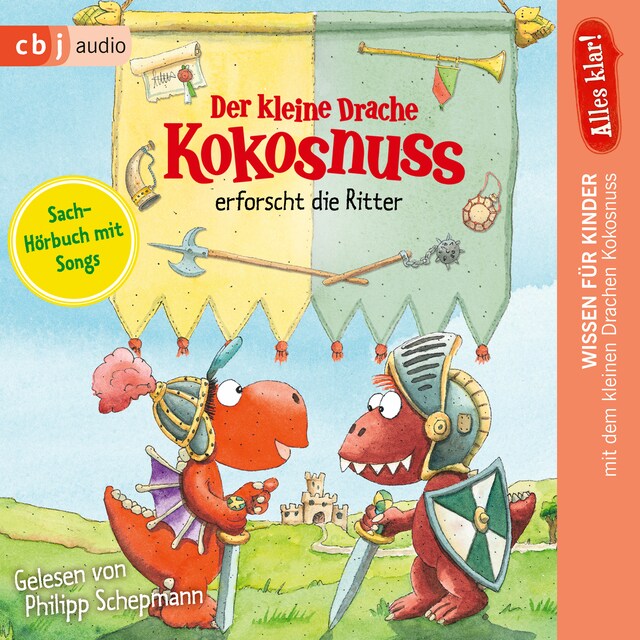 Buchcover für Alles klar! Der kleine Drache Kokosnuss erforscht die Ritter