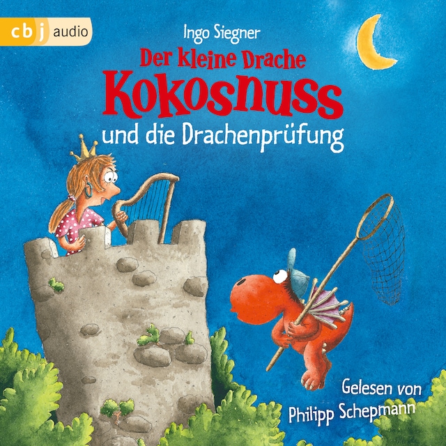 Buchcover für Der kleine Drache Kokosnuss und die Drachenprüfung