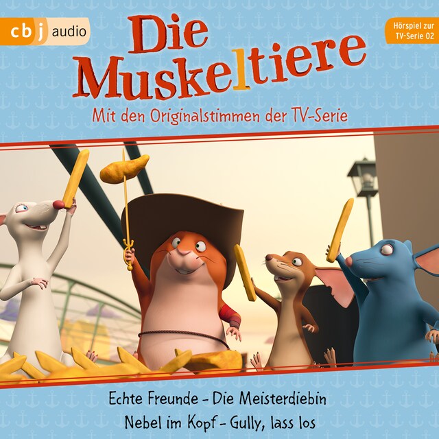 Buchcover für Die Muskeltiere – Hörspiel zur TV-Serie 02