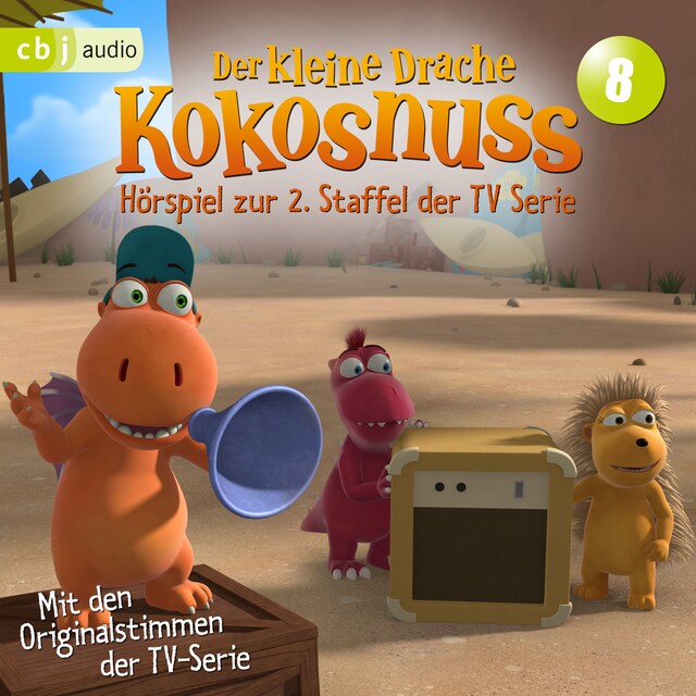 Buchcover für Der Kleine Drache Kokosnuss - Hörspiel zur 2. Staffel der TV-Serie 08 -