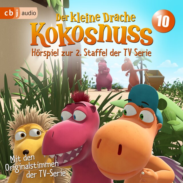 Buchcover für Der Kleine Drache Kokosnuss - Hörspiel zur 2. Staffel der TV-Serie 10