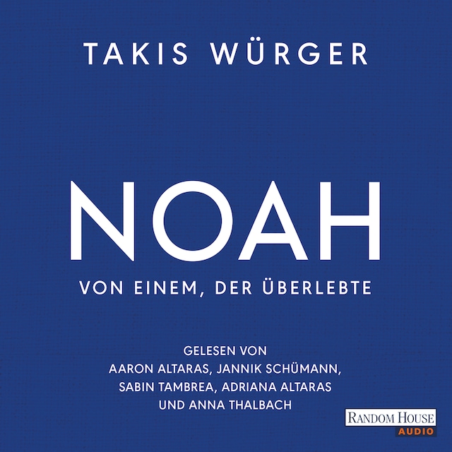 Buchcover für Noah – Von einem, der überlebte