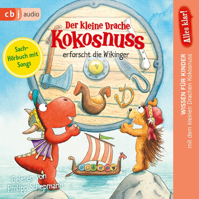 Buchcover für Alles klar! Der kleine Drache Kokosnuss erforscht die Wikinger