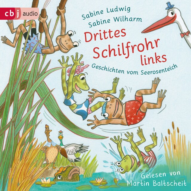 Buchcover für Drittes Schilfrohr links - Geschichten vom Seerosenteich
