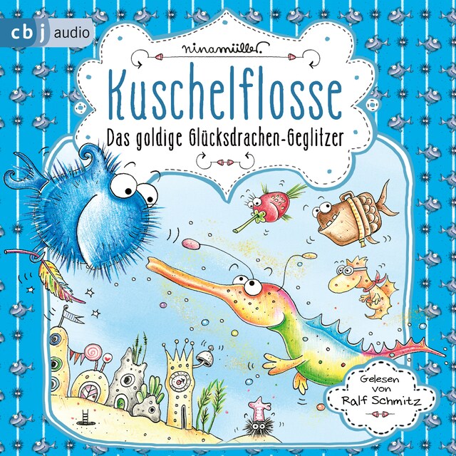 Buchcover für Kuschelflosse - Das goldige Glücksdrachen-Geglitzer