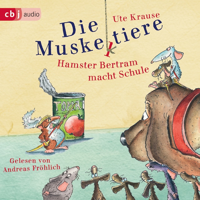 Buchcover für Die Muskeltiere - Hamster Bertram macht Schule