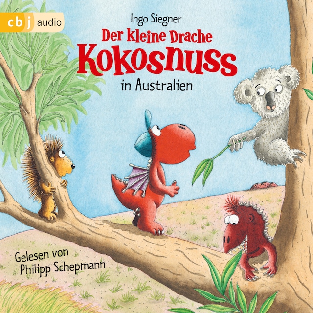 Buchcover für Der kleine Drache Kokosnuss in Australien