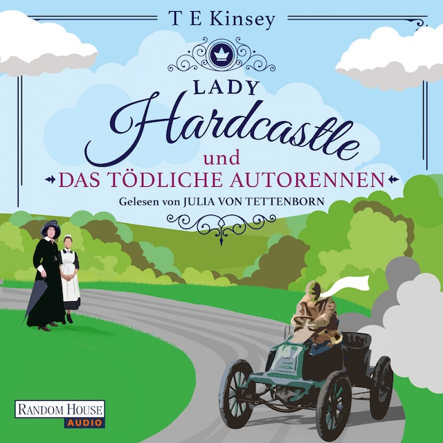 Buchcover für Lady Hardcastle und das tödliche Autorennen