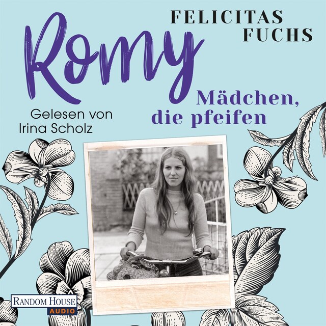 Buchcover für Romy. Mädchen, die pfeifen