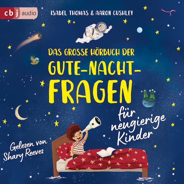 Buchcover für Das große Hörbuch der Gute-Nacht-Fragen für neugierige Kinder