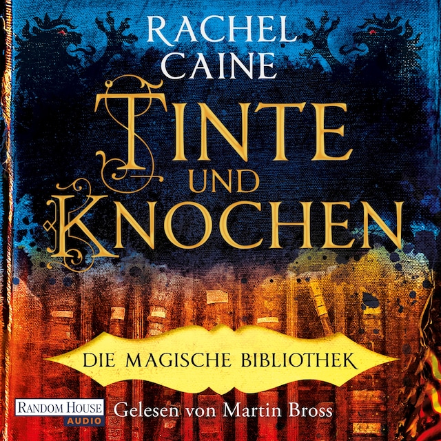 Buchcover für Tinte und Knochen – Die Magische Bibliothek