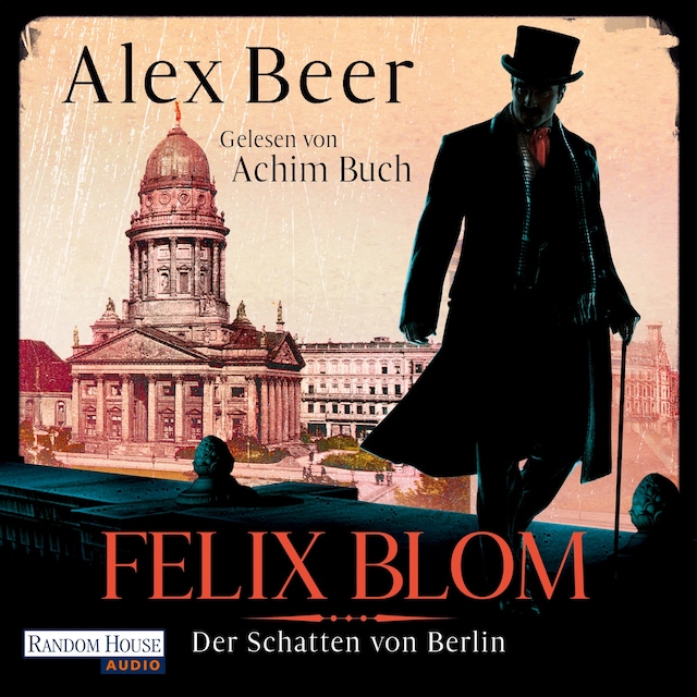 Kirjankansi teokselle Felix Blom. Der Schatten von Berlin