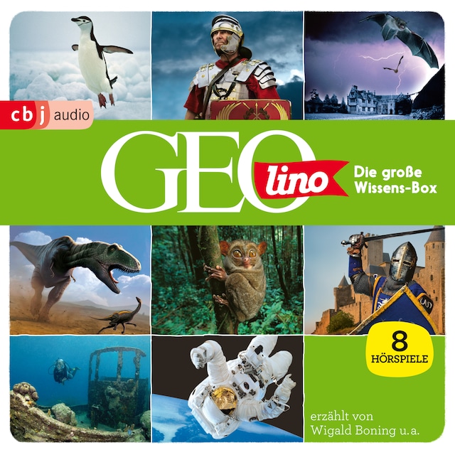 Couverture de livre pour Die große GEOLINO-Wissens-Box