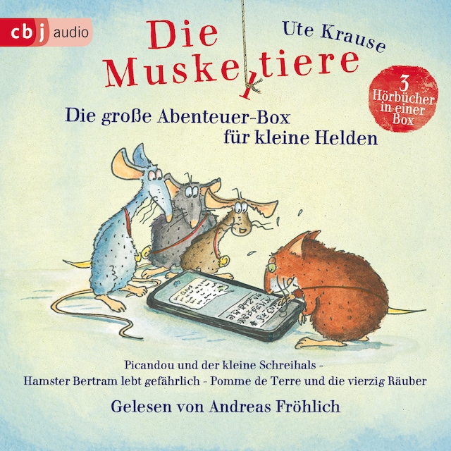 Buchcover für Die Muskeltiere - Die große Abenteuer-Box für kleine Helden