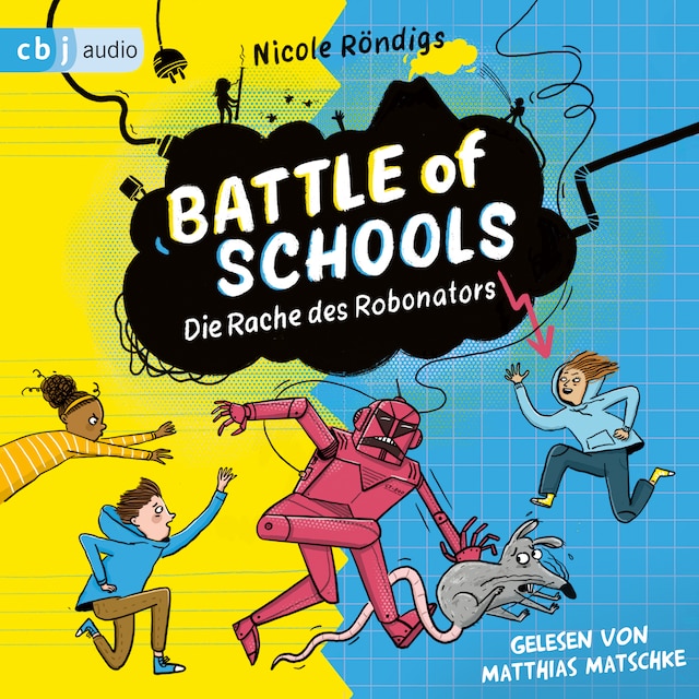 Buchcover für Battle of Schools  - Die Rache des Robonators