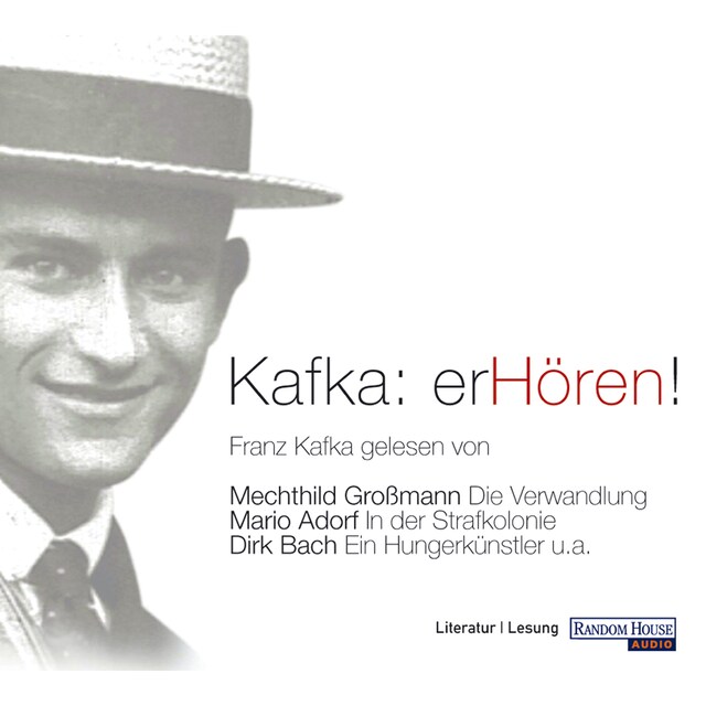 Buchcover für Kafka: erHören!