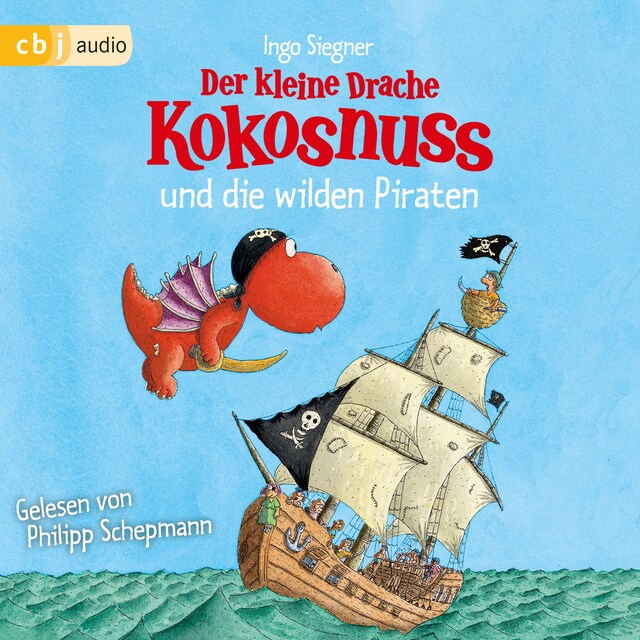 Buchcover für Der kleine Drache Kokosnuss und die wilden Piraten