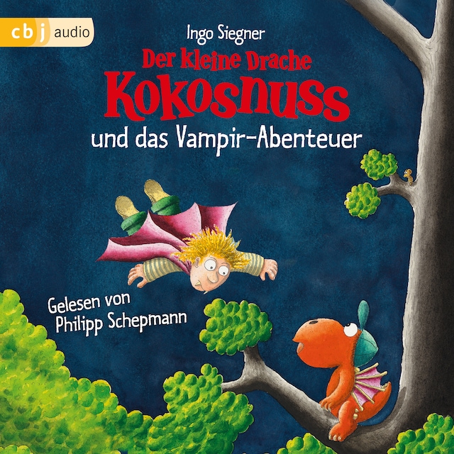 Buchcover für Der kleine Drache Kokosnuss und das Vampir-Abenteuer