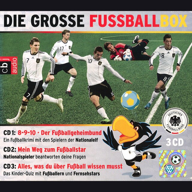 Buchcover für Die große Fußball-Box - Mit den Stars der deutschen Nationalmannschaft