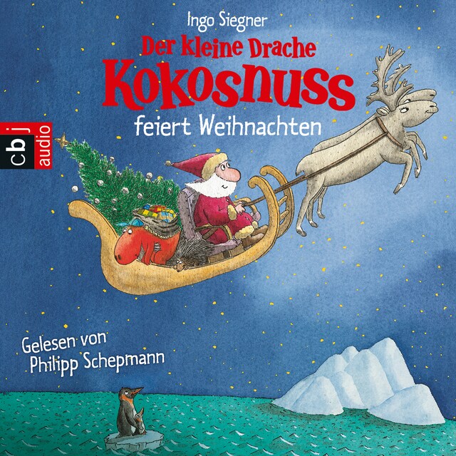 Buchcover für Der kleine Drache Kokosnuss feiert Weihnachten