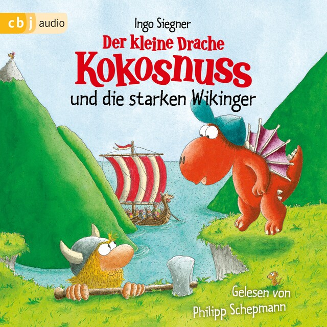 Buchcover für Der kleine Drache Kokosnuss und die starken Wikinger