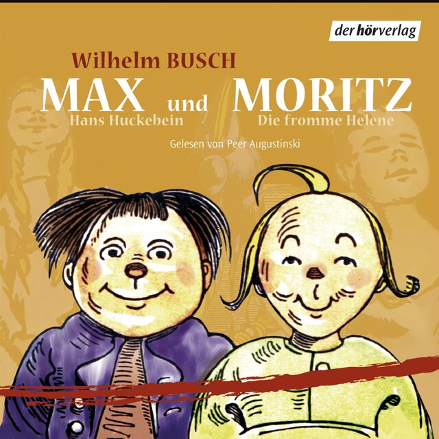 Buchcover für Max und Moritz / Hans Huckebein / Die fromme Helene