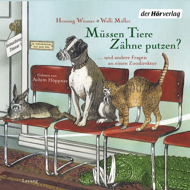 Buchcover für Müssen Tiere Zähne putzen