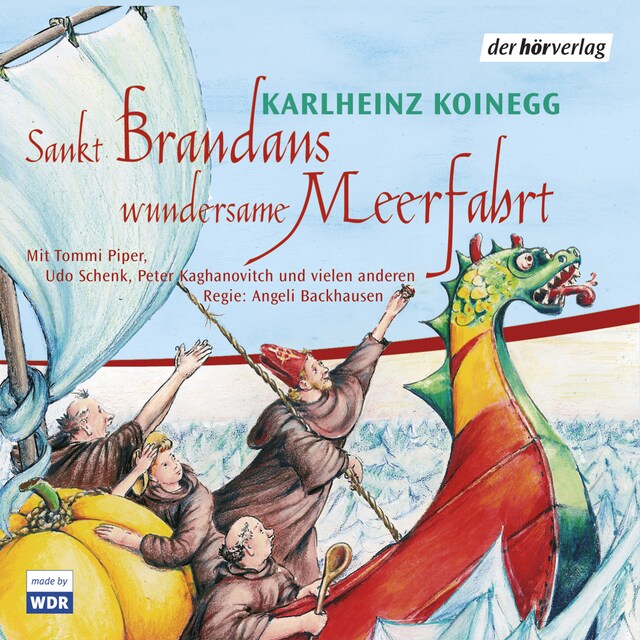 Buchcover für St. Brandans wundersame Meerfahrt