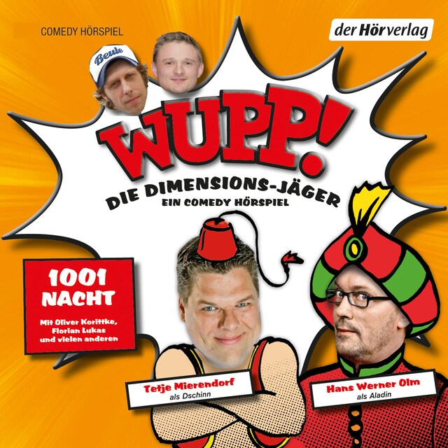 Buchcover für Wupp! 2. Die Dimensions-Jäger. Ein Comedy-Hörspiel